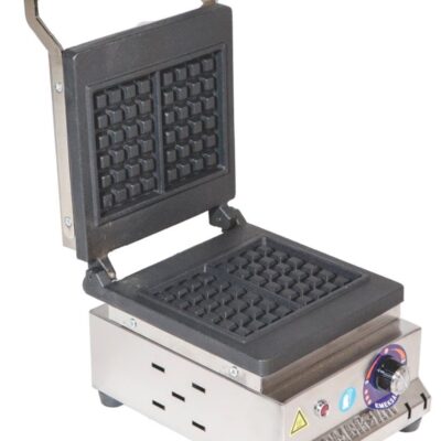 Kare Waffle Makinesi Elektrikli 25x39x25 cm