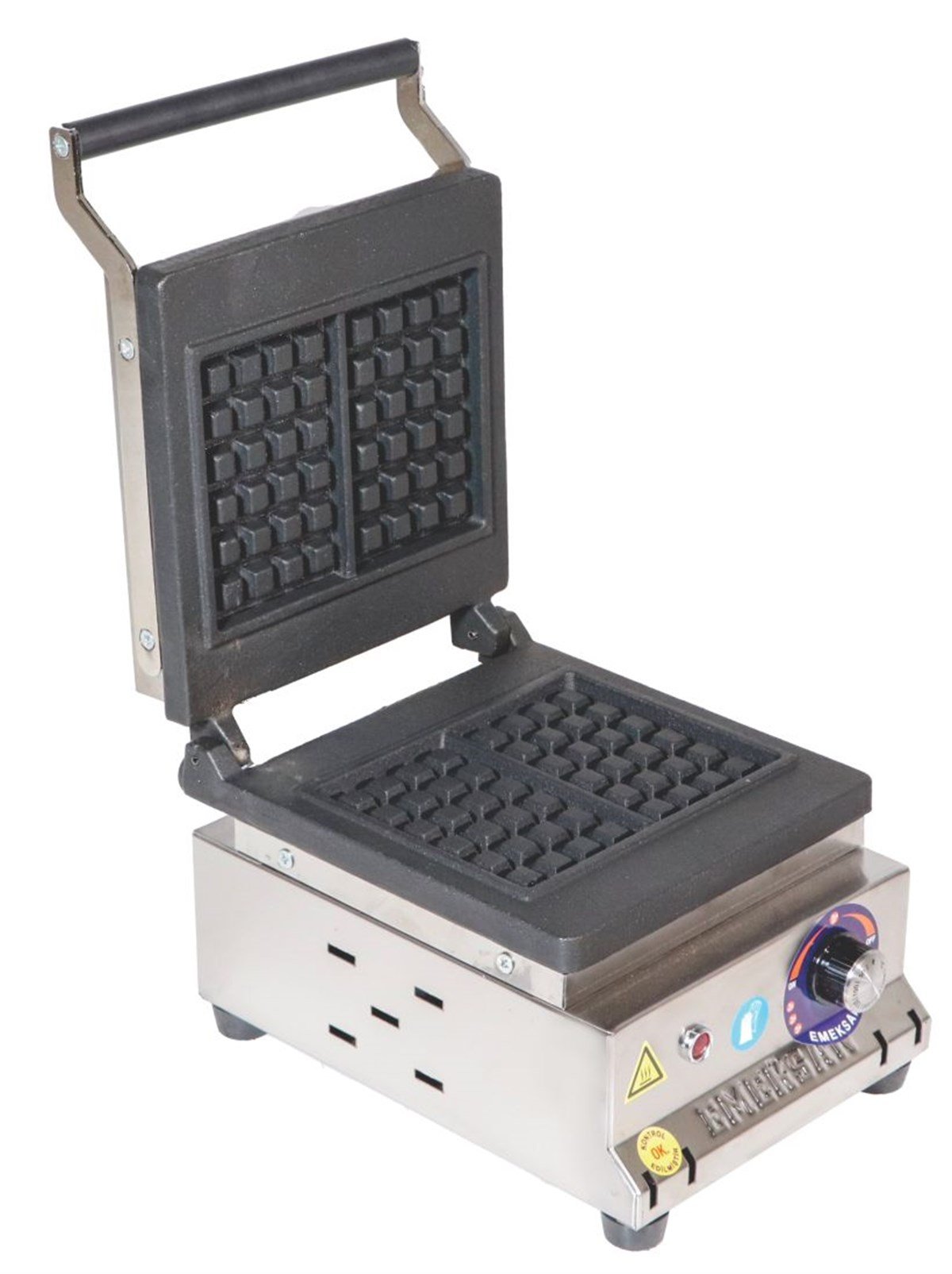 Kare Waffle Makinesi Elektrikli 25x39x25 cm