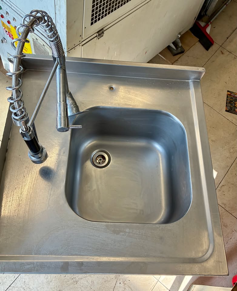İkinci El Paslanmaz Tekli Eviye 70x90x70 - Görsel 6