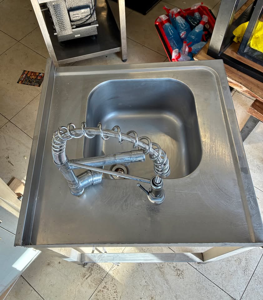 İkinci El Paslanmaz Tekli Eviye 70x90x70 - Görsel 3