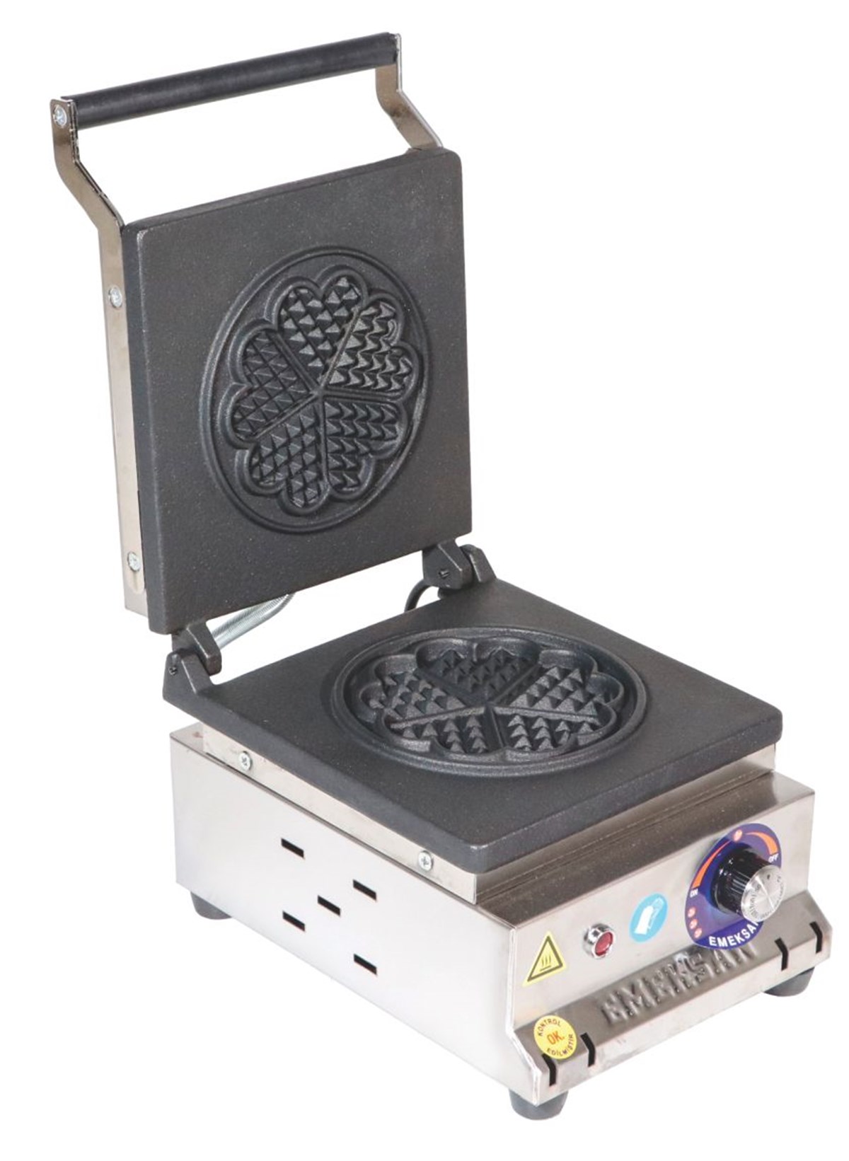 Çiçek Waffle Makinesi Elektrikli 25x39x25 cm