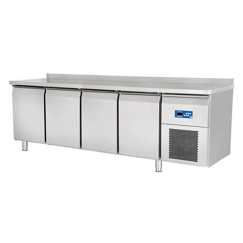Öztiryakiler Dört Kapılı Yatay Tezgah Tipi Derin Dondurucu 518 Lt (-5 / -22 °C) Monoblok Motor 304 Kalite