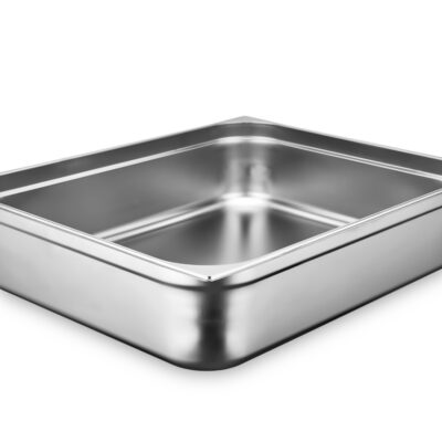 Paslanmaz Gastronom Küvet 2/1 - 65 mm (18.5 Lt) 304 Kalite
